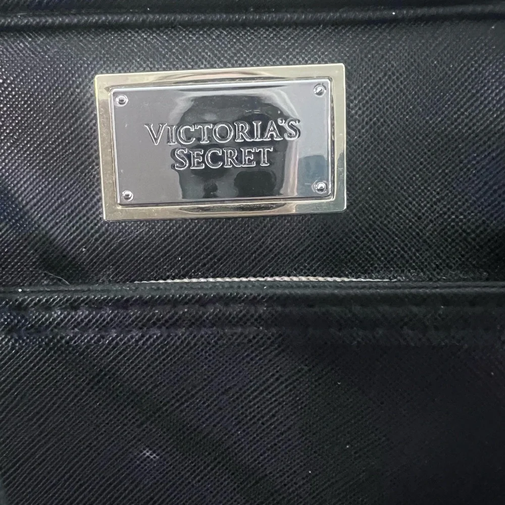 Victoria's Secret Black Studded Make-up Bag